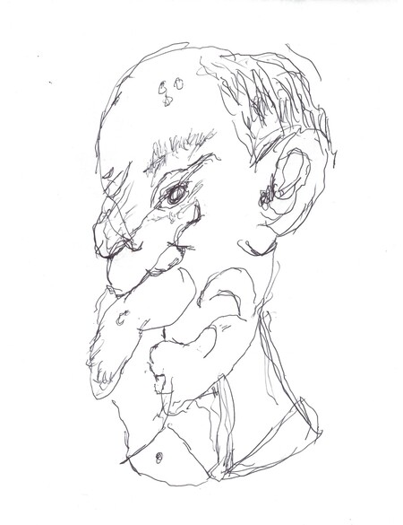 Grouchy Man by PH