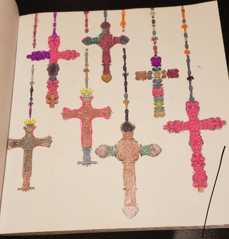Cross of Many Colors by Rachel Birkby