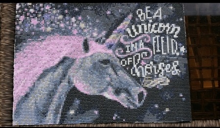 Unicorn - Paint by Diamonds by Robyn Glenn