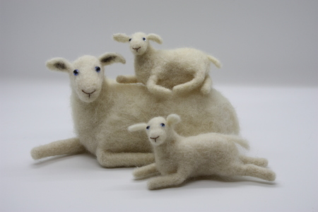 Ewe with Lambs