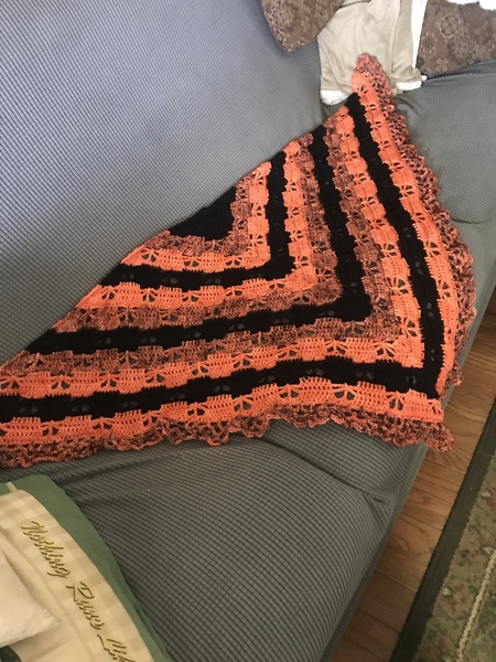 Butterfly shawl