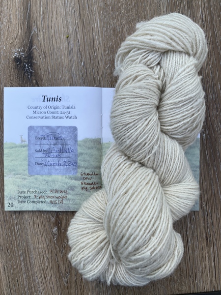 Tunis 3-ply sockweight