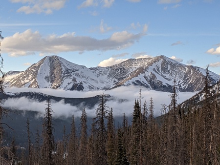 Monarch Pass at Sunset