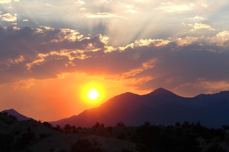 Sunset Over Shavano