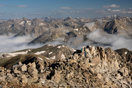Inversion from Mt. Yale