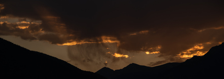 Sunset Over Mesa
