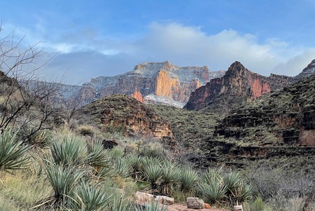 Snowy South Rim