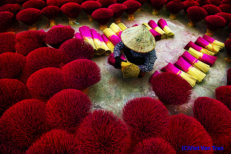 Drying incense