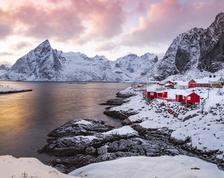 Colorful Cold in Hamnoy