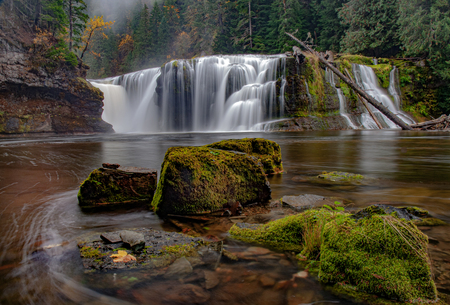 Lewis River in the Fall