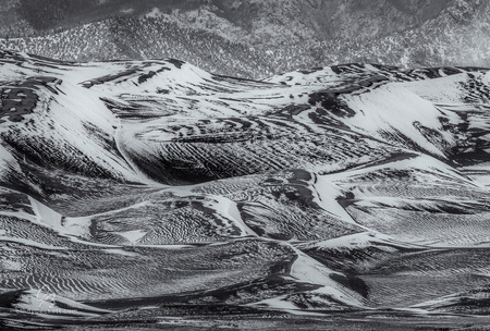 Snow on Sand