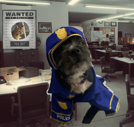 Rocky the Pawlice Officer 