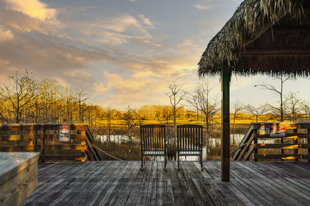 The Golden Hour From The Deck