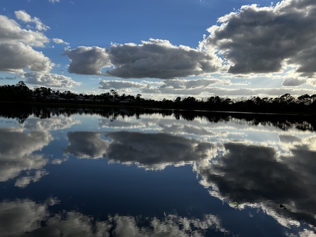 When the sky and the water touched 