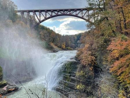 Entry image for Late fall at Letchworth . Clicking this image will show a larger photo