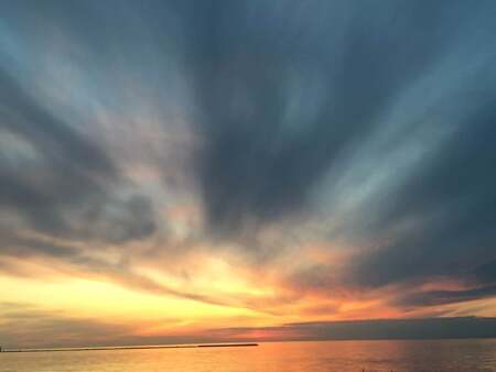 Entry image for Lake sunset. Clicking this image will show a larger photo