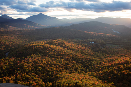 Entry image for Sunset in New York's Wilderness. Clicking this image will show a larger photo