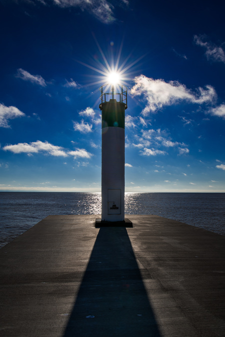 Port Bruce light