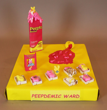 Peepto Bismol Peepdemic