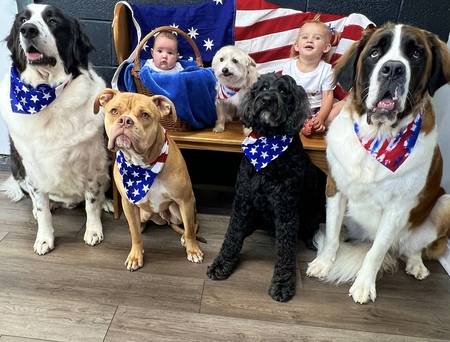 Cowboy, Indian, Sonny, Cooper, Peanut