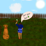 Entry image for Playing fetch!