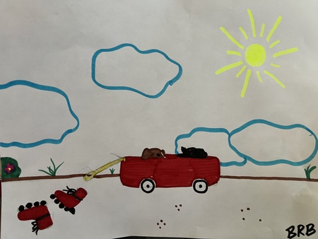 Entry image for Summer Wagon Ride. Clicking this image will show a larger photo