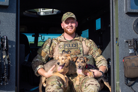 Officer Sharp & Pip & Fitz