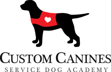 Logo for Custom Canines Service Dog Academy 2024 Calendar Contest