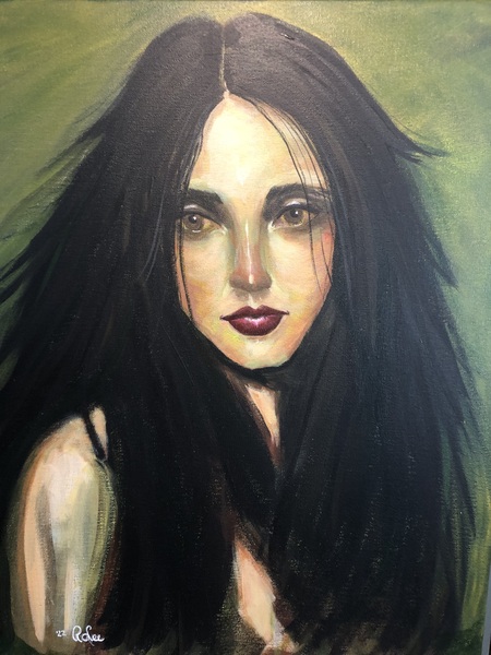 Woman with Dark Hair