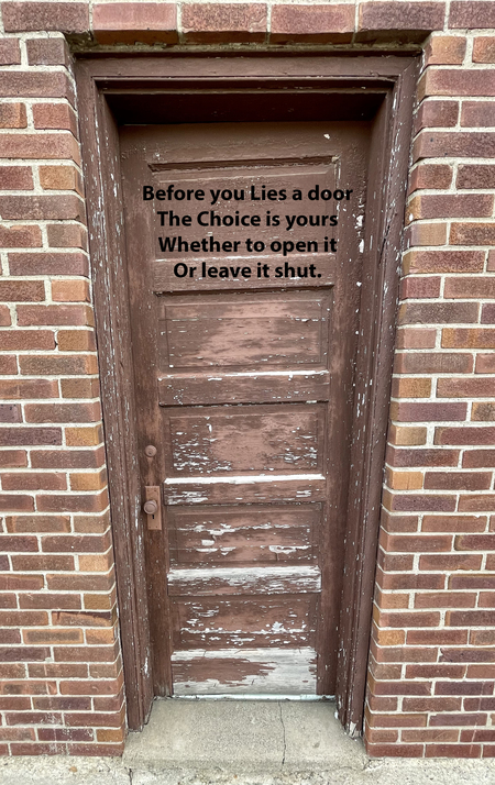 "Before You Lies a Door"