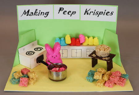 Making Peep Krispies