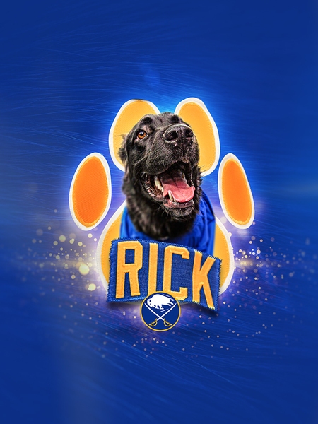 Rick the Buffalo Sabres dog 2022