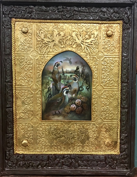 FAUX RELIC: Quails