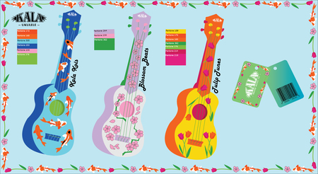 Spring Ukulele Designs 