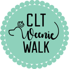 Logo for King and Queen of CLT Weenie Walk 2023