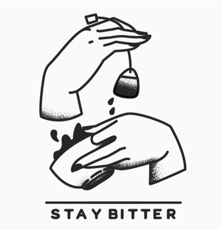 Bitter and frigid.