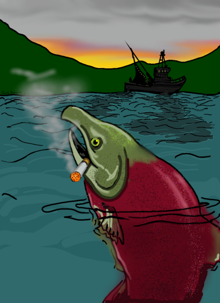 Diesel Smoked Salmon