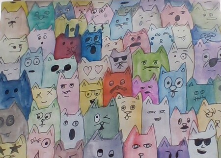 Entry image for Emotions of Cats. Clicking this image will show a larger photo