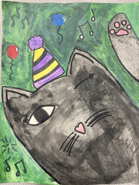 Party cat