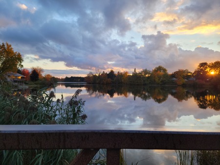 Entry image for Fairy Lake Sunset. Clicking this image will show a larger photo