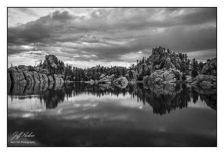 Sylvan Lake B&W