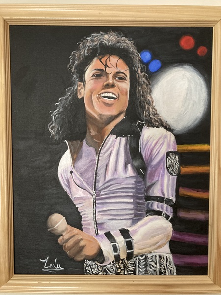 Michael Jackson Painting