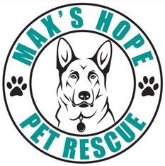 Logo for Max’s Hope Pet Rescue cutest pets calendar contest