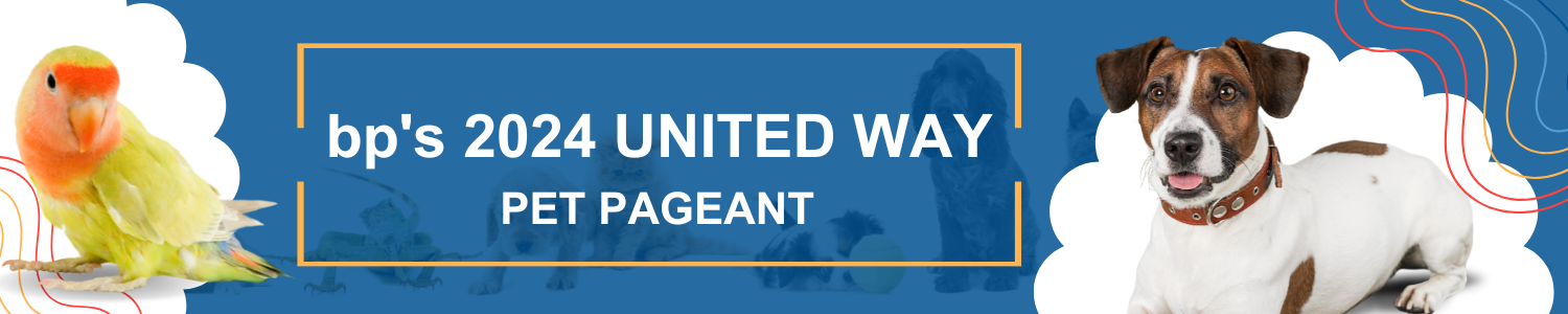 Banner for 2024 United Way Pet Pageant!