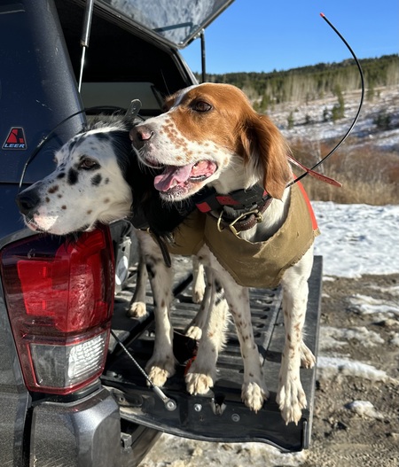 Cara (right) and Townes (left)