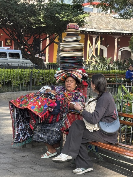 Antigua, Guatemala young and old