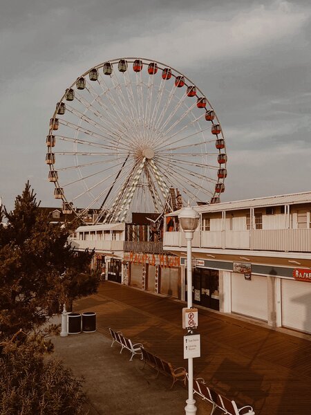Ocean city boardwalk 