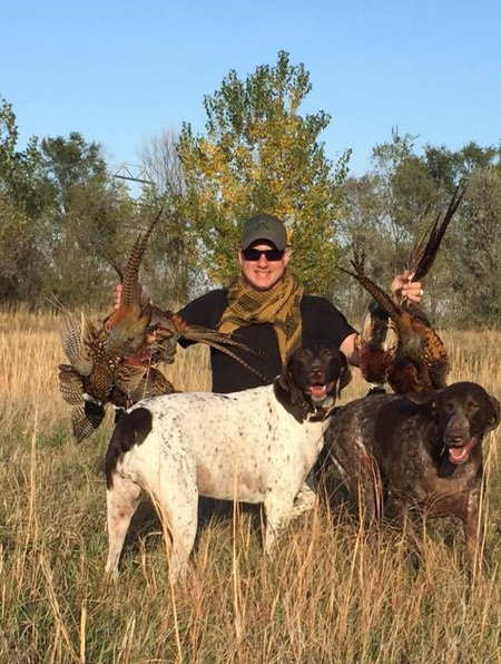 Raina and Sadie in South Dakota