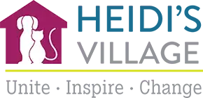 Logo for Heidi’s Village 5th Anniversary Art Gallery Contest