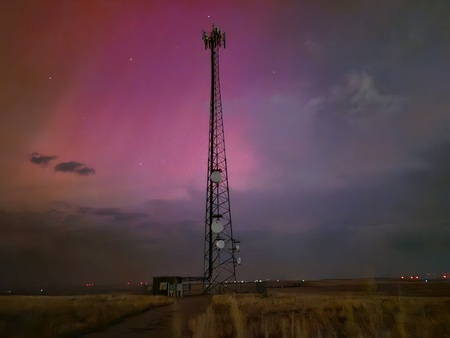 Entry image for The Northern Lights- Central Wyoming . Clicking this image will show a larger photo